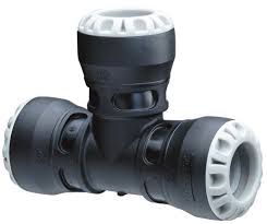 T-rør 32mm Plasson